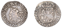 Charles I (1625-1649), Fourth coinage, Three Shillings, no mm., 1.45g/2h (Murray a/b; B 68; S 5592). About very...