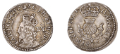 Charles I (1625-1649), Third coinage, Briot’s issue, Twenty Pence, no mm., signed b above crown on rev., 0.79g/1h...