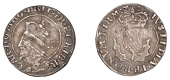 Charles I (1625-1649), Third coinage, Falconer’s First issue, Twenty Pence, no mm., signed f above crown on rev.,...