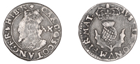Charles I (1625-1649), Third coinage, Falconer’s Anonymous issue, Twenty Pence, mm. lozenge on obv. only,...