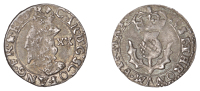 Charles I (1625-1649), Third coinage, Falconer’s Anonymous issue, Twenty Pence, mm. lozenge on obv. only,...
