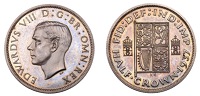 Edward VIII (1936), Pattern Halfcrown, 1937, by T.H. Paget & G. Kruger Gray, edwardvs viii d : g : br : omn : rex,...