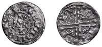 Alexander III (1249-1286), First coinage, Sterling, ‘post-Brussels A’, Berwick, Iohan, ioh an on bor, ringlet...