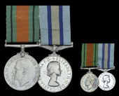 Pair: Chief Observer F. R. M. Willis, Royal Observer Corps

Defence Medal; Royal Observer Corps Medal, E.II.R.,...