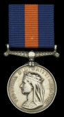 New Zealand 1845-66, reverse dated 1864 to 1866 (1008. Josph Dixon, 1st Bn. 12th Regt) suspension claw tightened,...