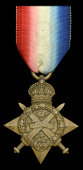 1914 Star (2061 Pte W. Willis. 1/4 Suff: R.) good very fine	 £70-£90