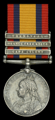 Queen’s South Africa 1899-1902, 3 clasps, Cape Colony, Orange Free State, Transvaal (1484 Pte J. Fuller, 1st...