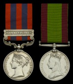 Pair: Brigade Surgeon Lieutenant Colonel G. Andrew, Army Medical Department attached 12th Foot

India General...
