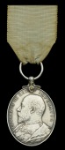 Militia L.S. & G.C., E.VII.R. (4150 Gnr. W. Gorham. Suffolk R.G.A. Mil.) edge bruise, very fine	 £400-£500