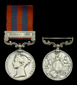 Pair: Private A. Horner, Suffolk Regiment

India General Service 1854-95, 1 clasp, Hazara 1888 (... Pte A. Horner...