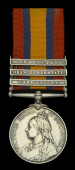 Queen’s South Africa 1899-1902, 3 clasps, Cape Colony, Orange Free State, Transvaal (4709 Pte G. J. Allensby, 1st...