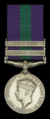 General Service 1918-62, 2 clasps, Palestine 1945-48, Malaya (21128454 Pte. J. Read. Suffolk.) good very fine	 £50-£70