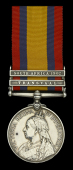 Queen’s South Africa 1899-1902, 2 clasps, Transvaal, South Africa 1902 (4088 Pte H. Charles. Suffolk Regt) very...