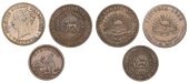 Australia, Victoria, MELBOURNE, Fenwick Brothers, Penny, undated (G 70a; A 121); A.G. Hodgson, Penny and Halfpenny,...
