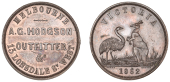Australia, Victoria, MELBOURNE, A.G. Hodgson, Penny, 1862 (G 116; A 257). Extremely fine	 £100-£120