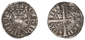 Alexander III (1249-1286), Posthumous coinage, Sterling. class H/D mule, mm. cross pattée, irregular lettering on...
