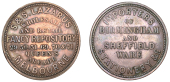 Australia, Victoria, MELBOURNE, S. & S. Lazarus, Penny, undated (G 158a; A 316). Cleaned, otherwise very fine, rare	...