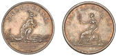 Australia, Victoria, MELBOURNE, W.J. Taylor, mule Halfpenny, undated, melbourne, kangaroo right, rev. united states,...