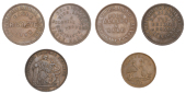 Australia, Victoria, SOUTH YARRA, Fisher, Halfpenny, 1857 (G 71; A 122); PORT ALBERT, Gipps Land Hardware Company,...