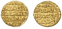 Mamluk, al-Nasir Muhammad (693-694, 698-708, 709-741h), Dinar, mint and date off flan, 6.12g/7h (A 901/912/919; ICV...