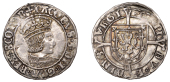 James V (1513-1542), Second coinage, Groat, Holyrood Abbey mint, type IIIa (ii), bust right with wide-collared...