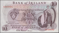 Bank of Ireland, £10, 1971, serial number U243051, Chestnutt signature, extremely fine
PMI BA 112, Pick 63a	...