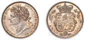 George IV (1820-1830), Shilling, 1821 (ESC 2396; S 3810). Small spot on reverse, otherwise better than extremely...