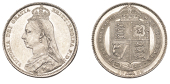 Victoria (1837-1901), Shilling, 1889, large head (ESC 3142; S 3927). Bagmarked, better than extremely fine 	 £70-£90