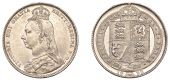 Victoria (1837-1901), Shilling, 1892 (ESC 3147; S 3927). Wiped, extremely fine 	 £50-£60