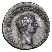 Roman Imperial Coinage, Claudius (41-54), Denarius, 46-7, reads tr p vi imp xi, laureate head right, rev. spqr p p ob...