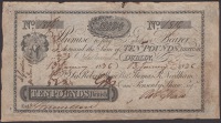 Dublin, Shaws Bank, for Sir Robert Shaw Bt, R. Needham and Ponsonby Shaw, £10, 13 January 1936, serial number 1819,...