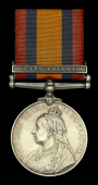 Queen’s South Africa 1899-1902, 1 clasp, Cape Colony (2860 Pte A. Giffen. 1st Suffolk Regt) edge bruise, very...
