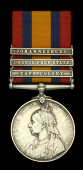 Queen’s South Africa 1899-1902, 3 clasps, Cape Colony, Orange Free State, Johannesburg (2871 Pte I. Bullman, 1st...