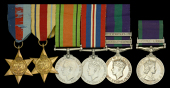 Five: Corporal G. Lister, Suffolk Regiment
1939-45 Star; Africa Star; Defence and War Medals 1939-45; General...