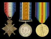 Three: Warrant Officer Class II R. Smith, Suffolk Regiment

1914 Star (1706 L. Cpl. R. Smith. 1/4 Suff: R.);...