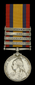 Queen’s South Africa 1899-1902, 4 clasps, Orange Free State, Transvaal, South Africa 1901, South Africa 1902 (3614...