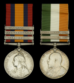 Pair: Private C. Rich, Suffolk Regiment

Queen’s South Africa 1899-1902, 3 clasps, Cape Colony, Orange Free...