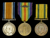 Three: Corporal G. Robinson, 12th (Service) Battalion, Suffolk Regiment (East Anglian), later 19th (County of...