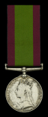 Afghanistan 1878-80, no clasp (756. Pte. F. Maguire. 1 Bn 12 Foot) nearly very fine 	 £70-£90