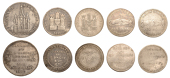 SUSSEX, Chichester, Benjamin and James Caffin, Joseph Redman, William Halsted and Charles Shipham, Shilling, 1811,...