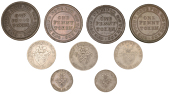 FLINT-SHIRE, Holywell, Jones, Oldfield, Sankey & Oakley, Shillings, 1811 (3), 4.06g/6h (D 1), 3.97g/6h (D 3),...