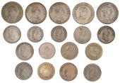 Not Local: British/Canadian, George III series, Royal Exchange Pennies, 1812 (2), 19.76g/12h, 18.82g/12h (both W...