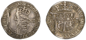 Charles I (1625-1649), Third coinage, Falconer’s Second issue, Twelve Shillings, mm. leaved thistle (between...