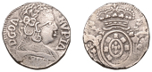 Portuguese India, João (Regent, 1799-1816), Rupia, 1807, Goa, small oval shield, reads dgoa, 10.92g/1h (Gomes...