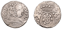 Portuguese India, João (Regent, 1799-1816), Rupia, 1807, Goa, small oval shield, reads dgoa, 10.92g/1h (Gomes...