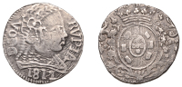 Portuguese India, João (Regent, 1799-1816), Rupia, 1812, Goa, reads dgoa, 10.86g/11h (Gomes 18.09; KM 219). Lightly...