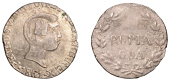 Portuguese India, Pedro V (1853-1861), Rupia, 1861, Goa, 11.02g/6h (Gomes 09.06; KM 279). Reverse weakly struck,...