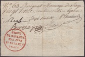 Siege of Mayence, 20 Livres, first issue, 1793, serial number 63, hand-written on the reverse of a 10 Livres...
