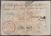 Siege of Mayence, 20 Livres, first issue, 1793, serial number 5506, hand-written on the reverse of a 10 Livres...