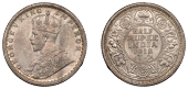 The Uniform Coinage of India, British Imperial Period, George V, silver Half-Rupee, 1912, Bombay, crowned and robed...